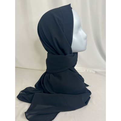 Hijab mousseline 180x75cm  - 3