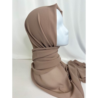 Hijab mousseline 180x75cm  - 5