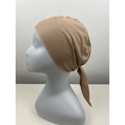 Bonnet Hijab à Nouer Beige