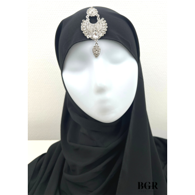 "Bijoux de hijab pour femme : ajoutez une touche d'élégance à votre tenue pour les mariages et les occasions spéciales"