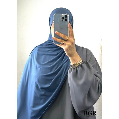 Hijab facile à enfiler jersey premium