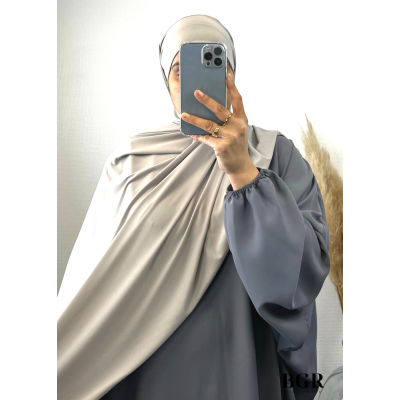 Hijab facile à enfiler jersey premium