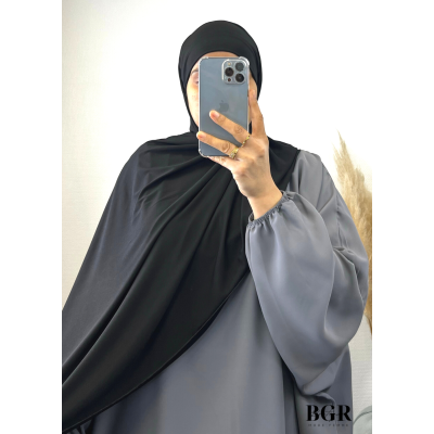 Hijab facile à enfiler jersey premium