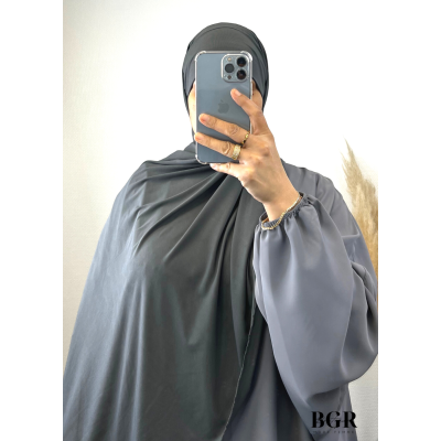 Hijab facile à enfiler jersey premium