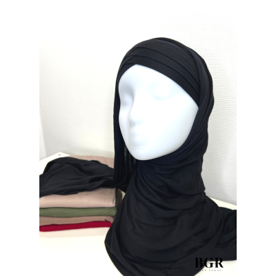 Hijab croisé à enfiler