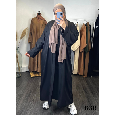 Kimono long uni pour femme - Disponible en plusieurs couleurs | BGR Boutique