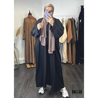 Kimono long uni pour femme - Disponible en plusieurs couleurs | BGR Boutique