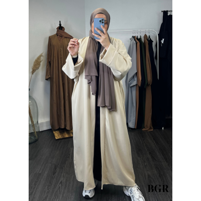 Kimono long uni pour femme - Disponible en plusieurs couleurs | BGR Boutique