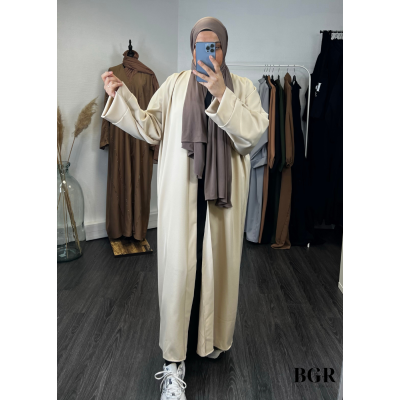 Kimono long uni pour femme - Disponible en plusieurs couleurs | BGR Boutique