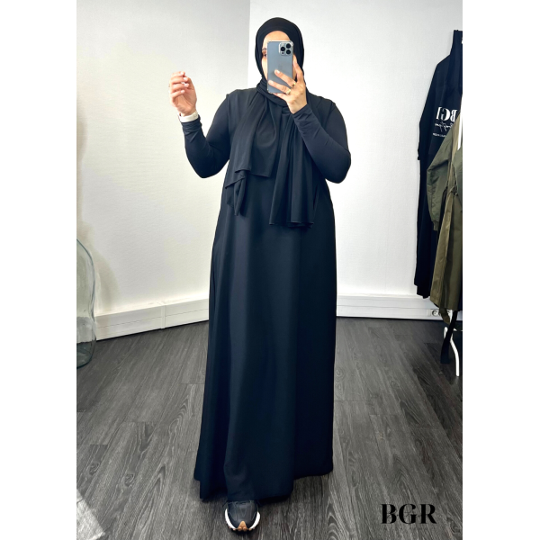 Sous Abaya Sans Manches Noir