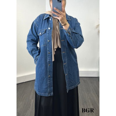 Veste denim stone