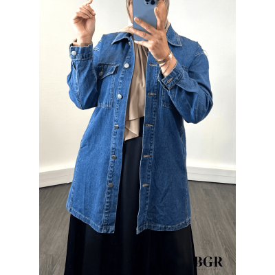 Veste denim stone