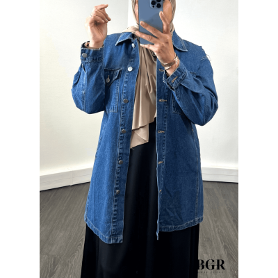 Veste denim stone