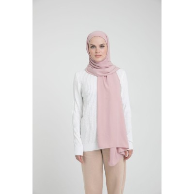 Hijab Soie de Médine avec bonnet intégré  - 1