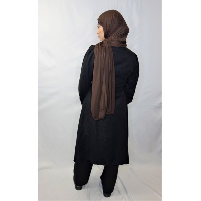 Robe tunique Yass noir  - 5